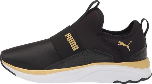 PUMA Womens Softride Sophia Slip On Running Sneakers Shoes - Black in Kuwait