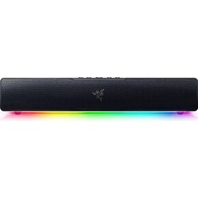 ريزر مكبر صوت V2 X: مكبر صوت للكمبيوتر مع مشغلات كاملة المدى - تصميم صغير - كروما RGB - USB نوع C توصيل الطاقة والصوت - بلوتوث 5.0 للكمبيوتر واللاب توب والهواتف الذكية والتابلت ونينتندو سويتش من in Kuwait