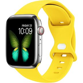 أحزمة رياضية متوافقة مع Apple Watch Ultra 3/2/1 49 مم، السلسلة 11/10 46/42 مم، 9/8/7 45/41 مم، SE 6/5/4 44/40 مم، 3/2/1 42/38 مم S/M M/L للنساء والرجال سوار سيليكون iWatch in Saudi Arabia