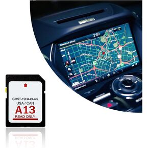 Car Navigation SD Card,Latest A13 Car GPS Navigation SD Card with USA & Canada Maps,GM5T-19H449-AG Car in-Dash Navigation GPS Units SD Card Compatible with Ford Lincoln