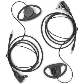 NEWASHAN 2 X سماعة أذن لراديو Garmin Rino 110 120 130 520 530 610 650 655 700 750 755T جهاز اتصال لاسلكي 2.5 مم 1 دبوس مشبك الأذن سماعة رأس (نمط D) (نمط D) in Kuwait