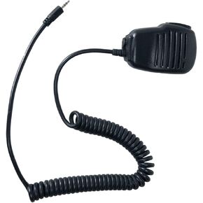 ميكروفون مكبر صوت محمول من Sarcia Cobra، ميكروفون كتف 1 دبوس 2.5 مم مع كابل معزز لملحقات راديو Cobra Talkabout Walkie Talkie ثنائية الاتجاه، مقبس صوت 3.5 مم، أسود in Kuwait