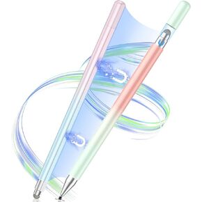 Stylus Pens for Touch Screens(2 Pcs), High Precision Magnetic Adsorption 2-in-1 Stylus Pen for iPad Compatible with iPhone and All Touch Screens in Saudi Arabia