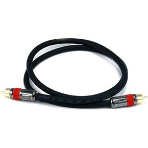 Monoprice 10ft Coaxial Audio/Video RCA CL2 Rated Cable - RG6/U 75ohm (for S/PDIF, Digital Coax, Subwoofer, and Compos in Kuwait