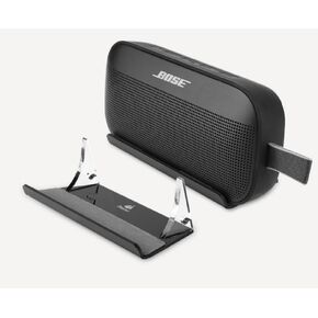 Coyktonty حامل مكبر الصوت حامل لـ Bose SoundLink Flex المثبت الشفاف حامل عرض أكريليك رف عرض يدعم دعامة المهد in Kuwait