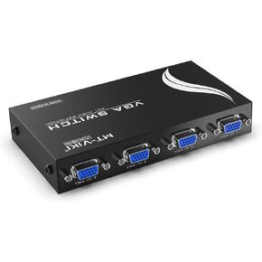 MT-VIKI 2 Port VGA Switch Video Selector Switcher Box (2 Input 1 Output) in Saudi Arabia