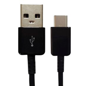 كابل بيانات USB أصلي من النوع C من سامسونج EP-DG930MBEGWW، عبوة من قطعتين، أسود in Kuwait