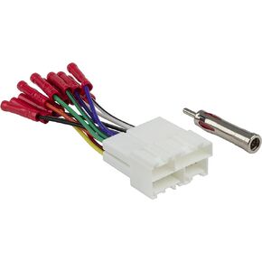 Scosche GM2AB Car Radio Wiring Harness and Antenna Adapter Compatible with Select 1986-05 GM, Buick, Cadillac, Chevy, GMC, Oldsmobile, Pontiac, Saturn Vehicles - Aftermarket Stereo Receiver Wire Kit in Kuwait