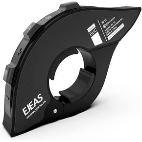 EJEAS E1+ Motorcycle Helmet Bluetooth 5.1 Headset, Hands-Free Motorcycle Bluetooth Communication System Headset with CVC Noise Reduction Function/3D Sound Effect/Automatic Answering