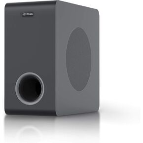 BESTISAN Powered 6.5’’ Home Audio Subwoofer, Deep Bass Response Subwoofers in Compact Design, Easy Setup with Home Theater Systems, TV, Speakers, RCA, Black