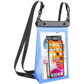 Large Capacity Waterproof Phone Pouch, Floating Dry Bag for iPhone 17 16 13 12 11 Pro Max Galaxy S22 S21 Waterproof Bag Sunscreen Glasses Storage Dry Pouch for Swimming Rafting Boating in Saudi Arabia