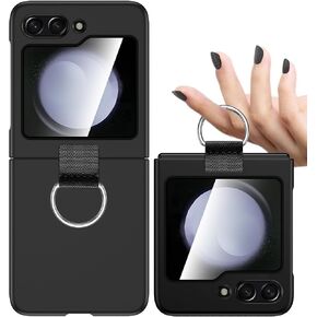 AICase for Samsung Galaxy Z Flip 7 Case Clear with Ring, [Anti-Yellow] Ultra-Thin Slim Fit Transparent Hard PC Phone Case for Samsung Flip 7 5G in Kuwait