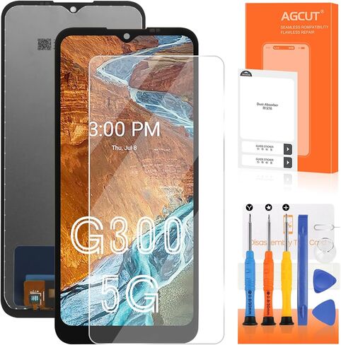 AGCUT Screen Replacement For Nokia G300 5G TA-1374 N1374DL 6.52" LCD Display Touch Digitizer Replacement Part in Saudi Arabia