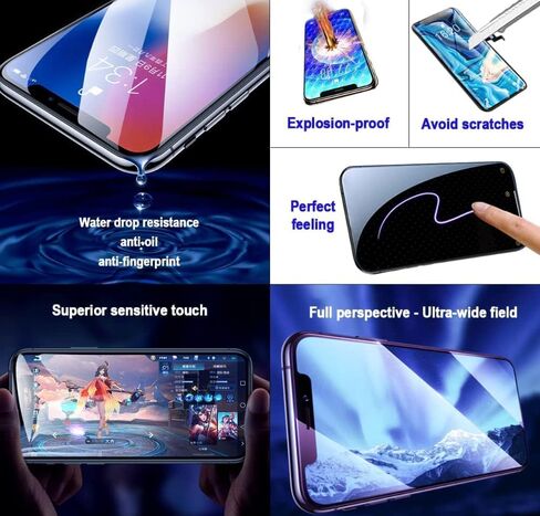 مجموعة استبدال شاشة iPhone 14، محول رقمي لإصلاح شاشة LCD الخلوية مقاس 6.1 بوصة تعمل باللمس مع طقم إصلاح + واقي شاشة in Kuwait