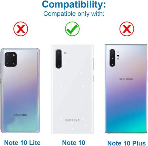 طقم إصلاح الزجاج الأمامي MMOBIEL متوافق مع شاشة سامسونج جالاكسي نوت 10 N970F 2019 6.3 بوصة (أسود) تشمل شاشة العرض تولز in Saudi Arabia