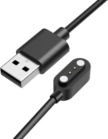 3.3FT Smart Watch Charger Magnetic, USB Charging Cable for YAMAY VeryFitPro SW023 ID205L SW021 ID205U ID205S SW025 Uwatch 3 3S 2 2S in Kuwait