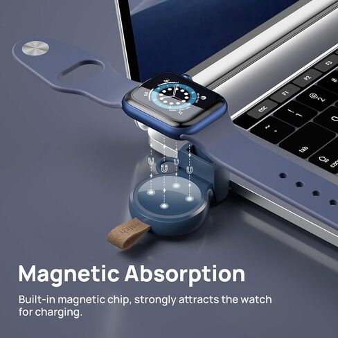 شاحن NEWDERY لساعة Apple Watch Travel iWatch USB للشحن السريع اللاسلكي in Kuwait