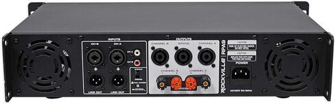 Rockville RPA5 1000w Peak / 400w RMS (200 x 2) 2 Channel Power Amplifier Pro/DJ Amp in Saudi Arabia
