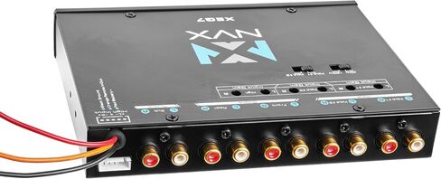 NVX XEQ7 - Graphic Equalizer 7-Band Graphic Equalizer with Front 3.5mm Auxiliary Input in Saudi Arabia