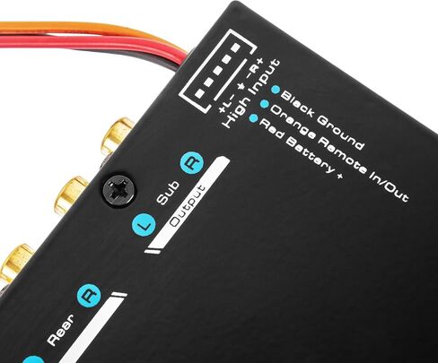 NVX XEQ7 - Graphic Equalizer 7-Band Graphic Equalizer with Front 3.5mm Auxiliary Input in Saudi Arabia