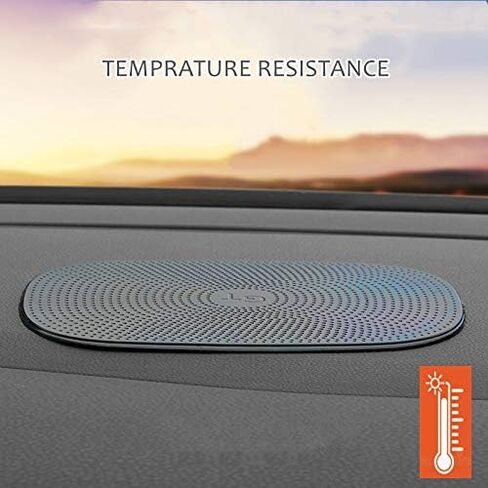 Anti-Slip Pad for Car Dashboard Multi-Functional Non-Slip Magic Sticky Gripping Mat PU Gel Washable Reusable Extra Strong in Saudi Arabia