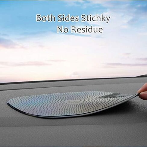 Anti-Slip Pad for Car Dashboard Multi-Functional Non-Slip Magic Sticky Gripping Mat PU Gel Washable Reusable Extra Strong in Saudi Arabia