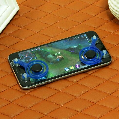 2 قطعة/الوحدة البسيطة الهاتف المحمول لعبة المقود شاشة تعمل باللمس المقود للهواتف الذكية اللوحي ممر الألعاب المادية in Kuwait