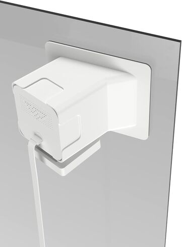 Angled Window Mount Compatible with Wyze Cam v4 Cam V3, 20 Degrees Tilt ( Up/Down/Left/Right ), Through Window Use Cam v3 v4 , Turn Wyze Camera into a Window Camera for Outdoor Monitoring | 20 Degrees Tilt Wyze V4 Window Mount for Indoor/Outdoor Monitorin in Saudi Arabia