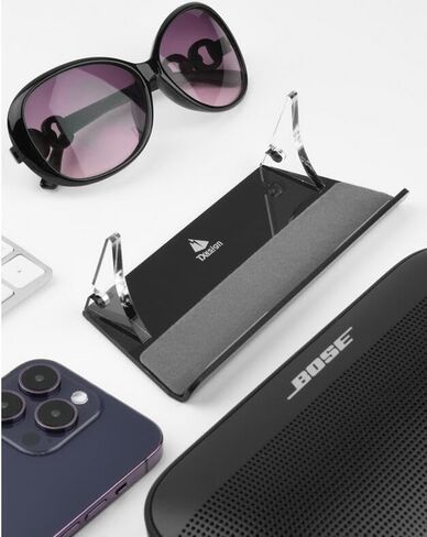 Coyktonty حامل مكبر الصوت حامل لـ Bose SoundLink Flex المثبت الشفاف حامل عرض أكريليك رف عرض يدعم دعامة المهد in Kuwait