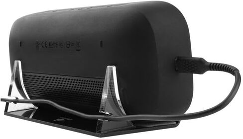 Coyktonty حامل مكبر الصوت حامل لـ Bose SoundLink Flex المثبت الشفاف حامل عرض أكريليك رف عرض يدعم دعامة المهد in Kuwait