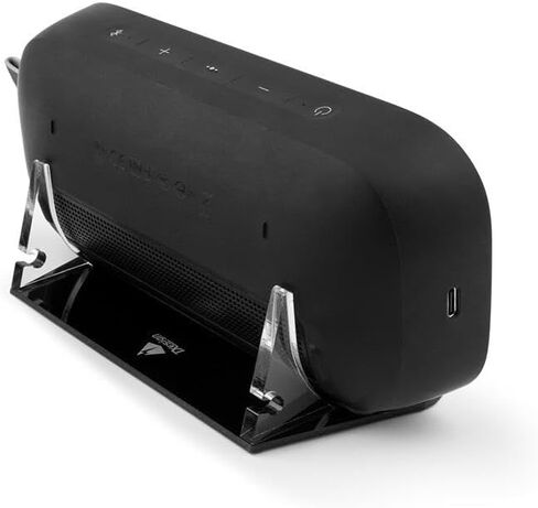 Coyktonty حامل مكبر الصوت حامل لـ Bose SoundLink Flex المثبت الشفاف حامل عرض أكريليك رف عرض يدعم دعامة المهد in Kuwait