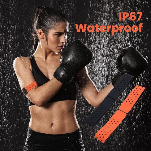 سوار ذراع بديل لمراقبة معدل ضربات القلب: سوار معصم ذراع قابل للتعديل بحزام ناعم 22 مم - حزام ذراع HRM مقاوم للماء متوافق مع جهاز مراقبة معدل ضربات القلب البصري LIVLOV Coospo MOOFIT Polar Wahoo PowrLabs in Kuwait