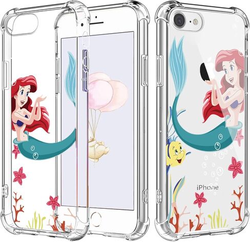 حافظة STSNano لجهاز iPod Touch 5/6/7، غطاء سيليكون ناعم من مادة TPU بتصميم رسوم متحركة لطيفة، تصميم Love Stch، حماية مرحة وواضحة وواقية، رفيعة للغاية ومضادة للصدمات، حافظات للأطفال لأجهزة iPod Touch 7&6&5 in Kuwait