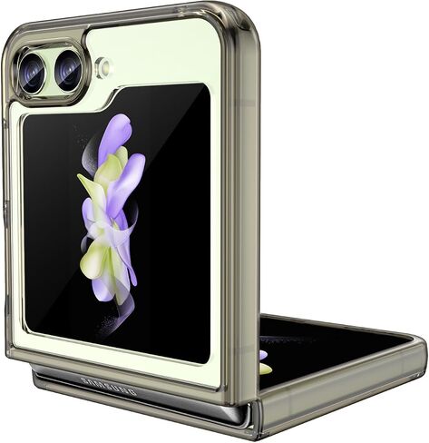 حافظة USTIYA لهاتف Samsung Galaxy Z Flip 5 5G غطاء حماية شفاف من مادة TPU (شفاف) in Kuwait