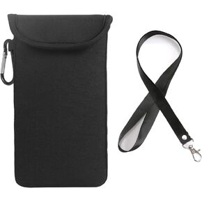 Cell Phone Sleeve for Purse Backpack, for iPhone 12 Pro Max, Galaxy S23 Plus, S10 Plus, Note 10 Plus, A53 5G, Moto G Play, OnePlus 8 Pro 7t, Pixel 6, 4xl, 3a XL, Blu G91 Pro, Case Bag Pouch with Strap in Saudi Arabia