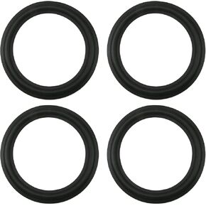 4PCS 10Inch Speaker Rubber Edge Surround Rings Subwoofer Replacement Parts for Speaker Repair in Saudi Arabia