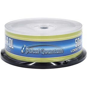 50 GB 6X Blu-ray Double Layer Recordable Disc BD-R DL Logo Top, 50-Disc Spindle (MPN: OQBDRDL06LT-50) | Logo Top Branded Surface. BD-R DL 50GB Dual Layer Blu-ray Discs for HD Video and Data. Hard Coat Protection in Kuwait