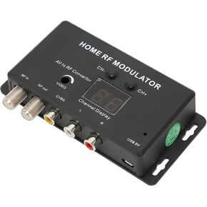GOWENIC M70RV TV Link Modulator، يدعم PAL/NTSC Professional AV إلى RF Converter، TV Link Modulator AV إلى RF Converter، لصناديق مجموعة مصدر AV، مع كابل شحن USB in Saudi Arabia
