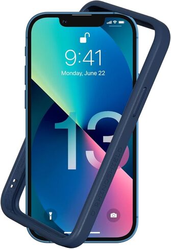 RhinoShield Mod NX Bumper Phone Case for iPhone 13 Mini | Bumper Case without Backplate, Ultra-Slim Design, Minimalist Style, Military Grade Drop Protection in Kuwait