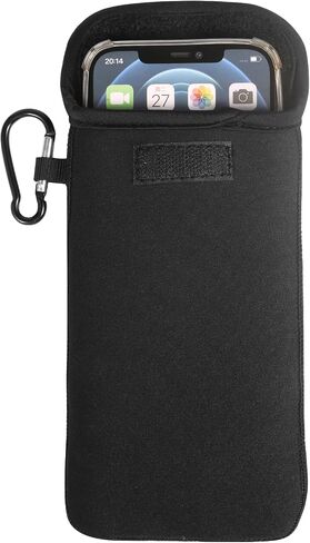 Cell Phone Sleeve for Purse Backpack, for iPhone 12 Pro Max, Galaxy S23 Plus, S10 Plus, Note 10 Plus, A53 5G, Moto G Play, OnePlus 8 Pro 7t, Pixel 6, 4xl, 3a XL, Blu G91 Pro, Case Bag Pouch with Strap in Saudi Arabia