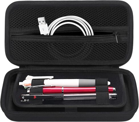 BOVKE Calculator Case for Texas Instruments TI-Nspire CX II CAS/CX II/CX CAS/CX Color Graphing Calculator and More - Extra Mesh Pocket for USB Cables and Other Accessories, Black in Kuwait