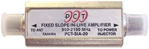مضخم صوت مدمج 20 ديسيبل، منحدر ثابت 20 ديسيبل، معزز إشارة الأقمار الصناعية، قوة قناة تشغيل كابل أمل، 950-2150 ميجاهرتز، يعمل فقط مع طبق الأقمار الصناعية in Kuwait