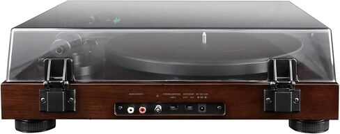 مشغل تسجيل القرص الدوار من الفينيل عالي الدقة Fluance RT81 Elite مع خرطوشة Audio Technica AT95E، محرك الحزام، Preamp مدمج، ثقل موازنة قابل للتعديل، قاعدة خشب MDF عالية الكتلة - الجوز in Kuwait