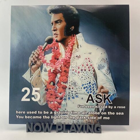 WPESI Now Playing Vinyl Record Stand Wall Mount，Record Display Stand for Vinyl Records and LP Record Floating Shelves Record Storage Holder(Lvory) in Kuwait