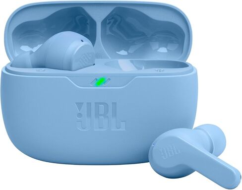 JBL Vibe Beam - True Wireless Earbuds - Black | JBL Deep Bass Sound, Comfortable fit, Up to 32 8h 24h total hours of battery life with speed charging in Kuwait