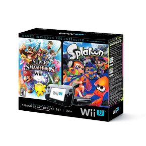 Wii U Super Smash Bros and Splatoon Bundle - Special Edition Deluxe Set in Kuwait