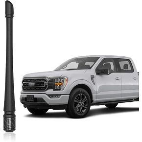 7inch Antenna for Jeep Wrangler JK JT JL JLU JKU Sahara Rubicon Sport 2007-2023, Fexible Antenna Replacement for Jeep Gladiator Design Optimized FM/AM Reception