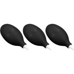 M METERXITY 3Pack Dust Ball Air Blower - Equipment Cleaning Rubber Remove Dust & Transfer Liquid, Apply to Computer/Camera Lens/Plants (3.62 x 1.61 Inches, Black) in Saudi Arabia