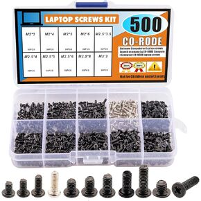 500pcs Laptop Notebook Computer Screw Kit Set for IBM HP Dell Lenovo Samsung Sony Toshiba Gateway Acer in Saudi Arabia