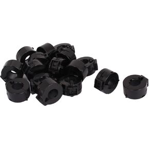 Aexit 15mm Dia Computer Accessories Cord Clip On EMI RFI Noise Ferrite Suppressor Cable Security Devices Filter 16Pcs in Kuwait